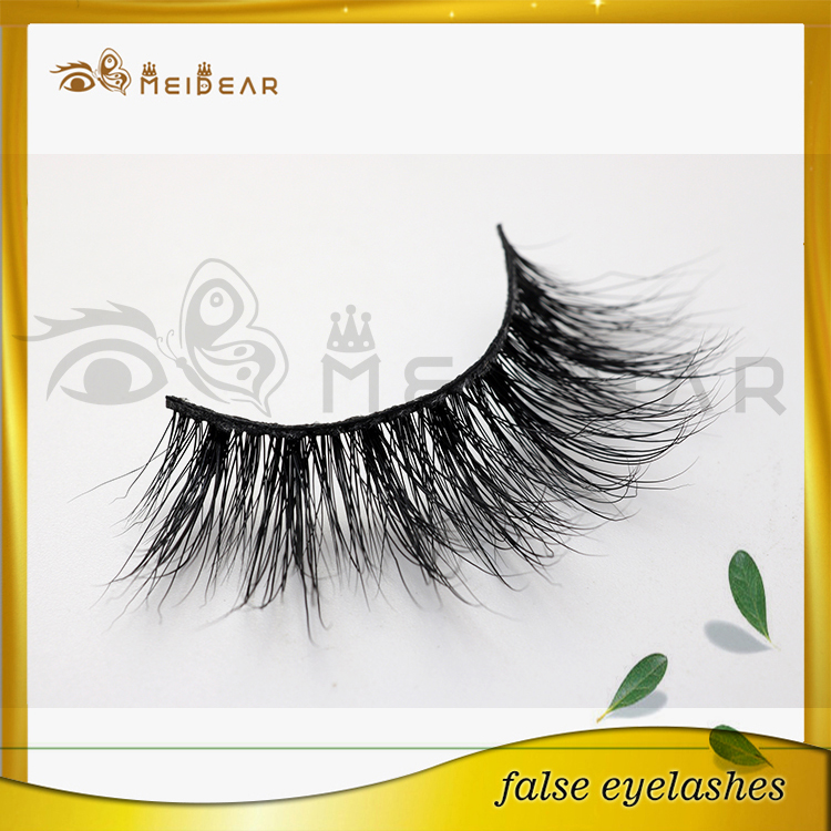 Private label hand made false mink eyelashes USA